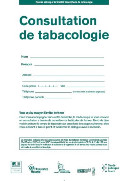 Dossier tabacologie